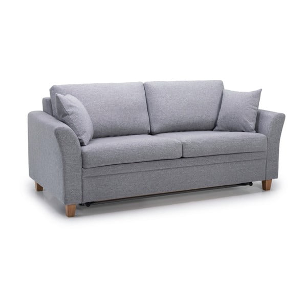 Canapea gri extensibilă 190 cm Sonia - Scandic-image-2