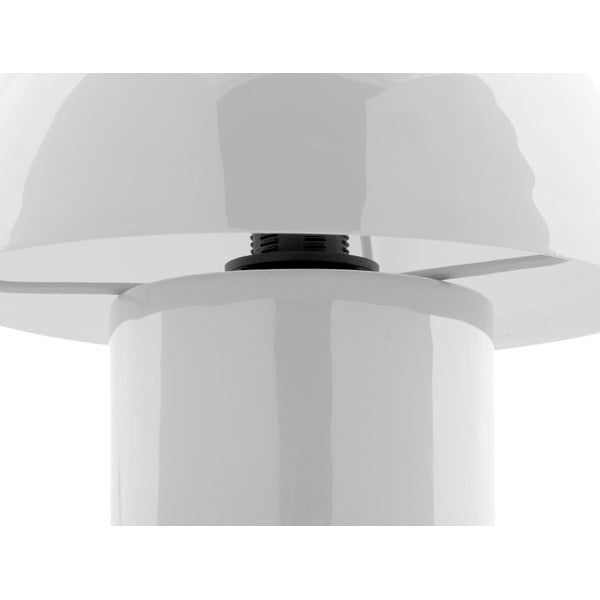 Veioză albă cu abajur din metal (înălțime 20 cm) Fat Mushroom – Leitmotiv-image-4