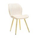 Scaune de dining crem 2 buc. Paris – Mauro Ferretti