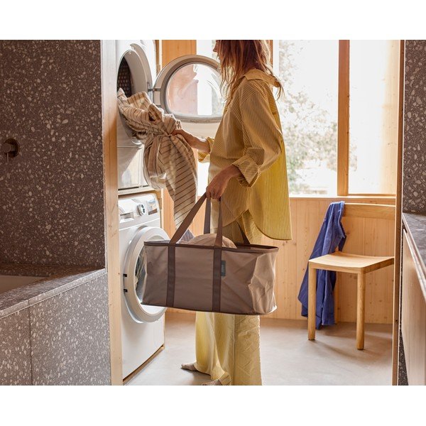 Coș de rufe gri din material textil pliabil 35 l Duo – Joseph Joseph-image-2