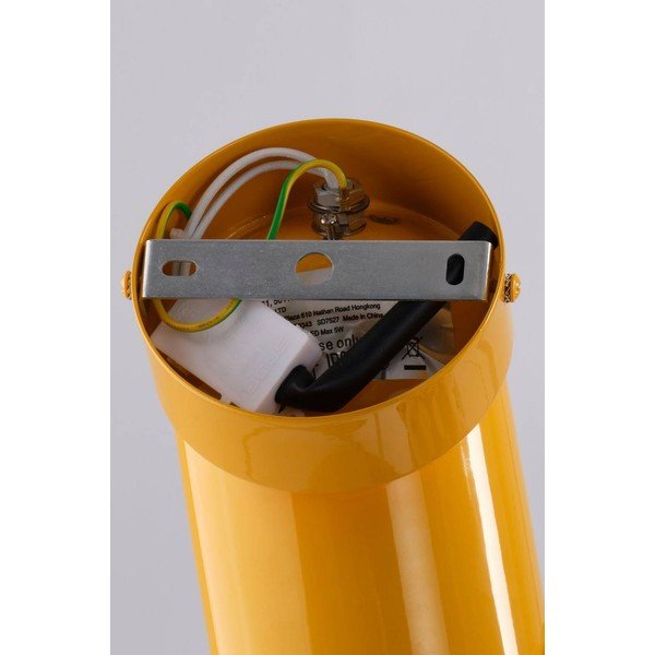 Spot galben cu structură flexibilă/cu intensitate reglabilă din metal ø 10,5 cm Ara – Jotex-image-4