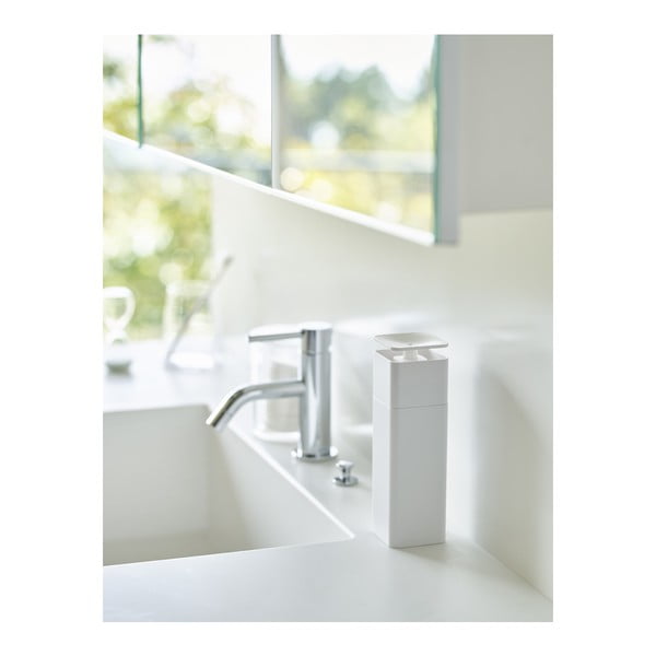Dozator / dispenser de săpun Yamazaki Tower, 250 ml, alb-image-2