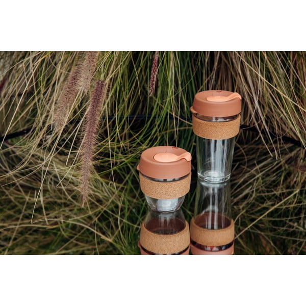 Cană de voiaj roz/maro 227 ml Brew Frappe S – KeepCup-image-1