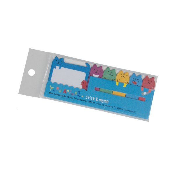 Set notițe adezive Rex London Cool Cats-image-1