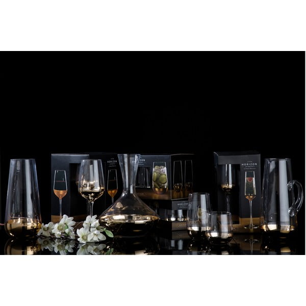 Vază din sticlă Horizon – Premier Housewares-image-1