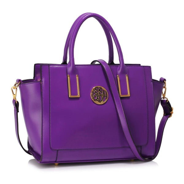 Geantă L&S Bags Triomphe, violet