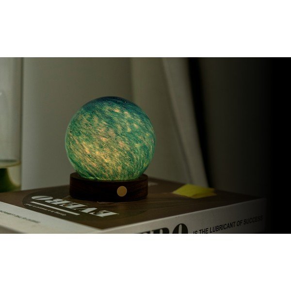 Decorațiune luminoasă în culoare naturală închisă cu USB ø 8 cm Galaxy Breeze – Gingko-image-2