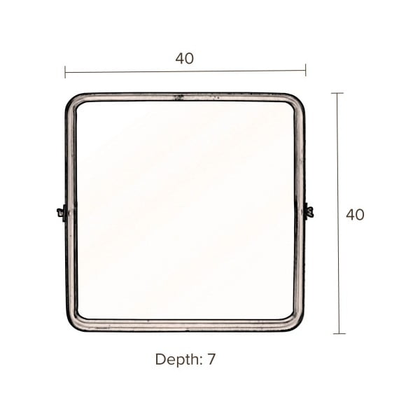 Oglindă Dutchbone Poke, înălțime 40,5 cm-image-1
