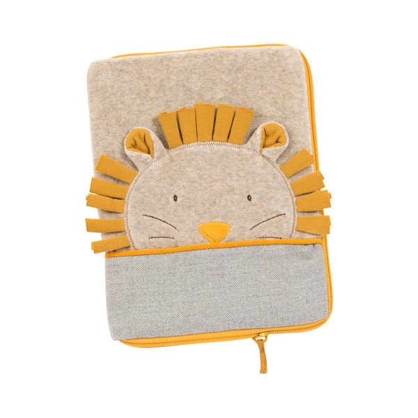 Husă pentru carnetului de vaccinare Lion - Moulin Roty-image-1