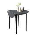 Masă Støraa Trento Quer, ⌀ 92 cm, negru