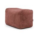 Fotoliu bean bag cărămiziu cu tapițerie din catifea reiată Plus 70 Lounge – SLOWDOWN