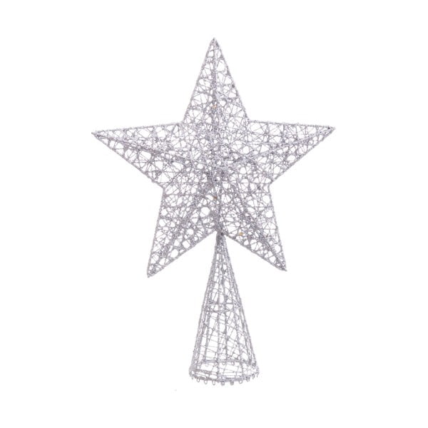 Steluță de Crăciun Unimasa Estrella, argintiu