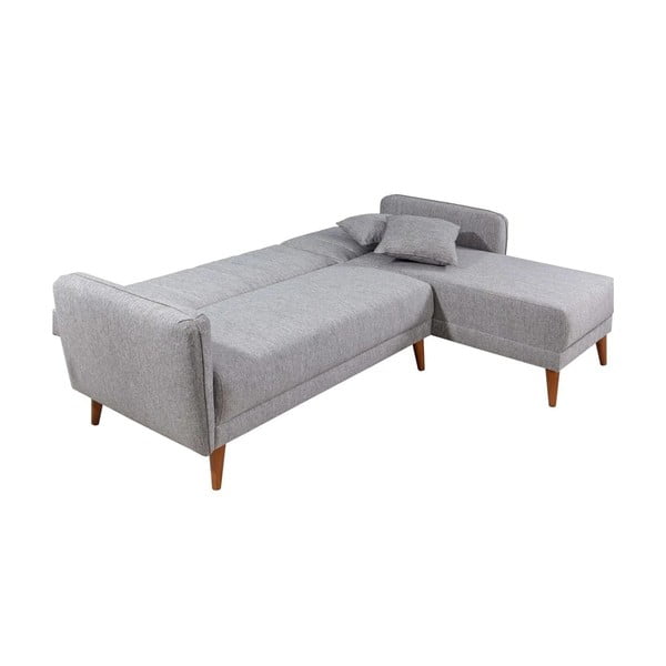 Colțar gri deschis extensibil (colț pe  partea stângă ) Aqua – Balcab Home-image-4