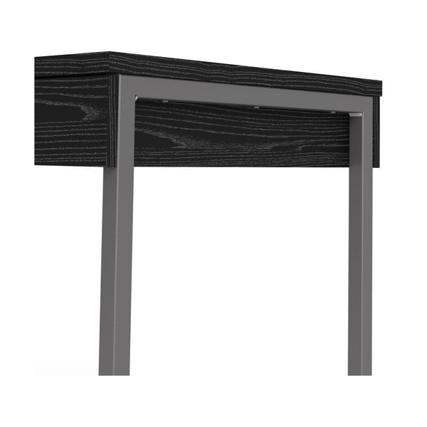Birou Tvilum Function Plus, 126x52 cm, negru-image-4