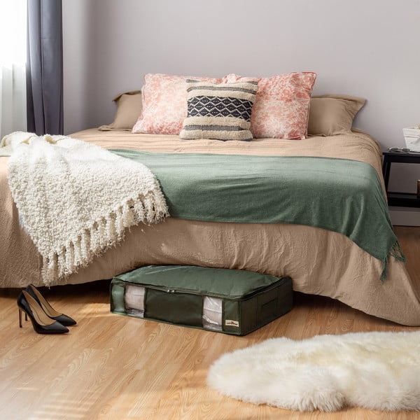 Cutie de depozitare Compactor Oxford, 145 l, verde-image-1