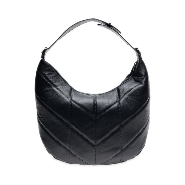 Geantă din piele Anna Luchini, negru