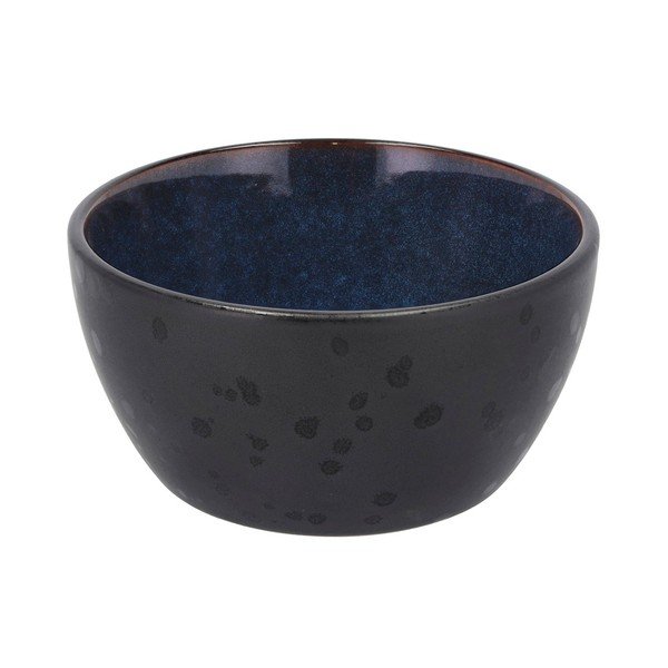 Bol mic negru/albastru pentru supă/pentru salată din gresie 400 ml Gastro Black/Dark Blue – Bitz
