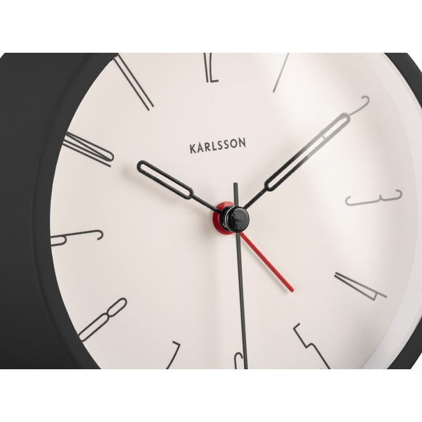 Ceas deșteptător ø 11 cm Belle Numbers – Karlsson-image-3