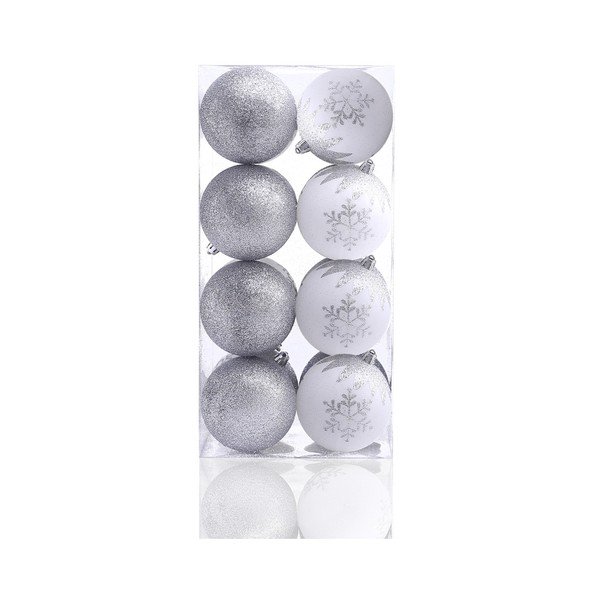 Set 16 decorațiuni de Crăciun DecoKing Meli