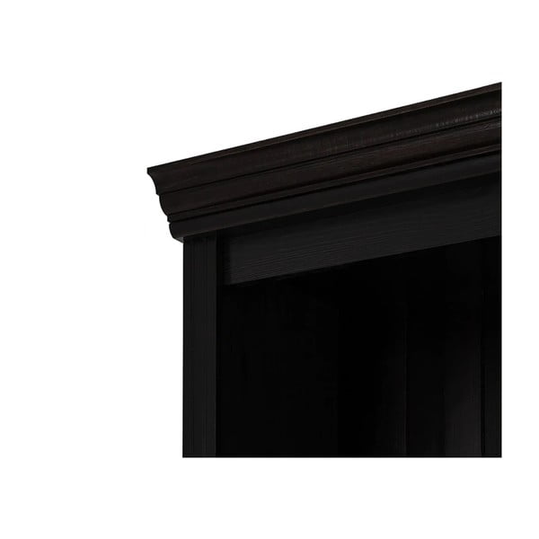 Bibliotecă maro din lemn de pin 296x223 cm Anita – Støraa-image-4