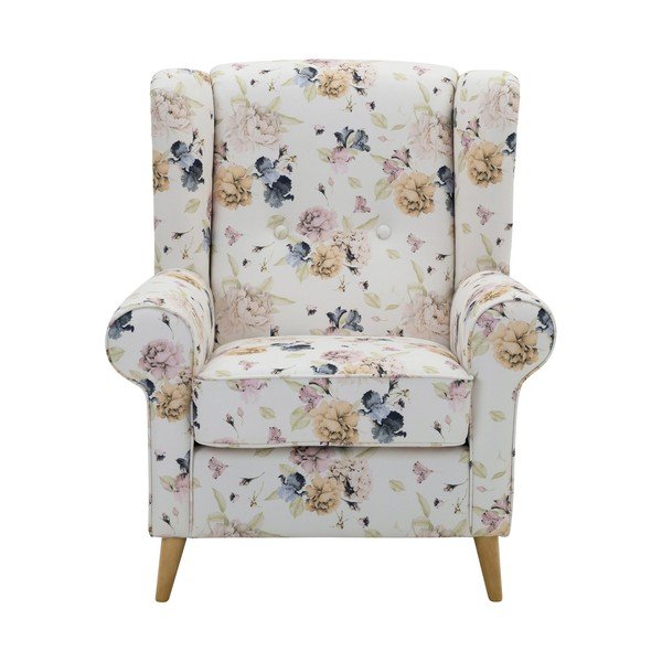 Fotoliu cu flori albe Max Winzer Anton-image-2