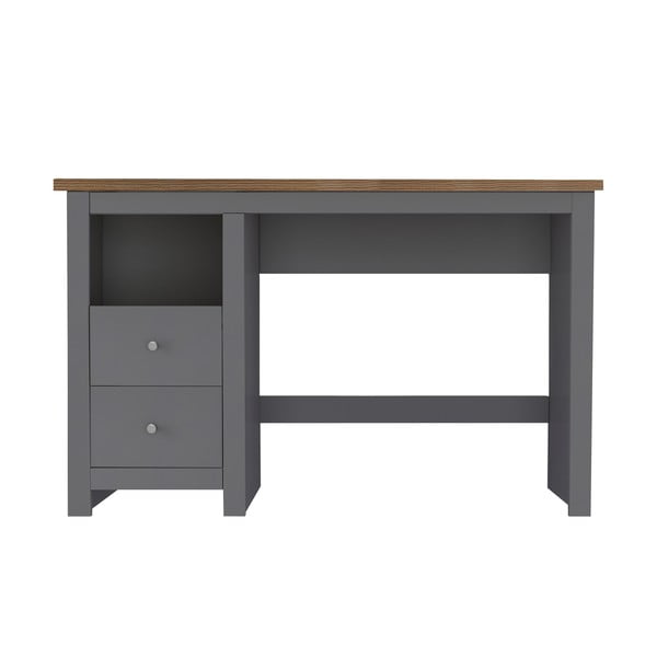 Birou cu blat cu aspect de lemn de stejar 50x120 cm Emerald – Støraa