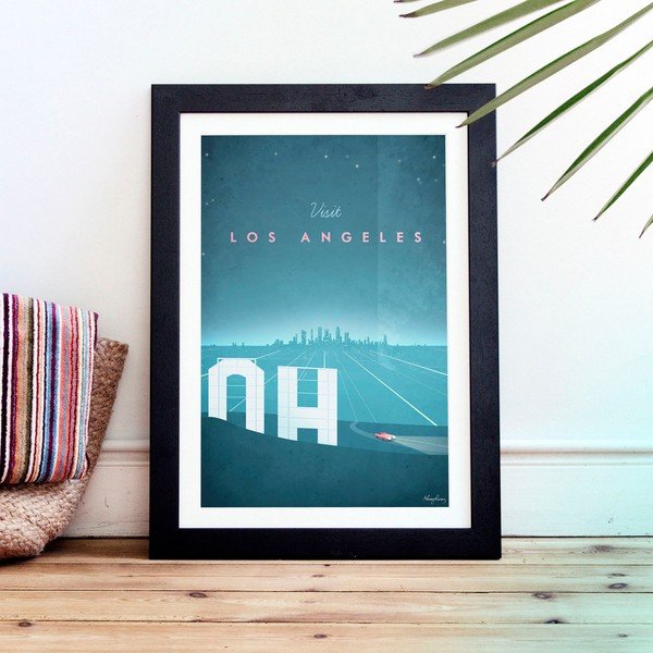 Poster Travelposter Los Angeles, A2-image-1