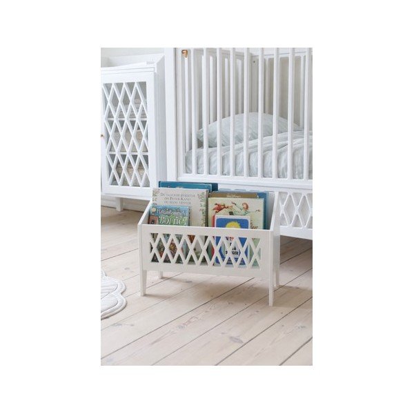 Bibliotecă de copii albă 49x39,5x28 cm Harlequin – Cam Cam Copenhagen-image-2