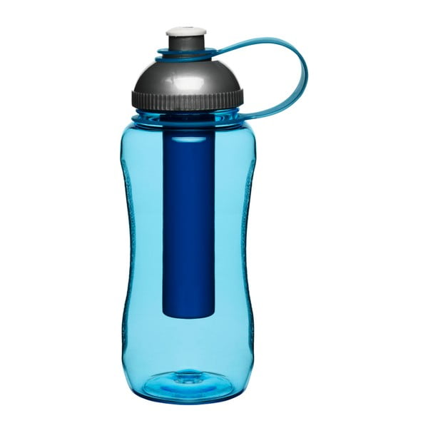 Sticlă Sagaform, albastră, pentru băuturi reci