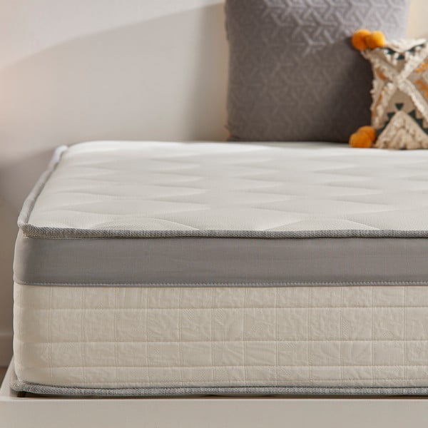 Saltea mediu-fermă cu arcuri reversibilă 200x200 cm Spring Max Bagged Springs – Moonia-image-3