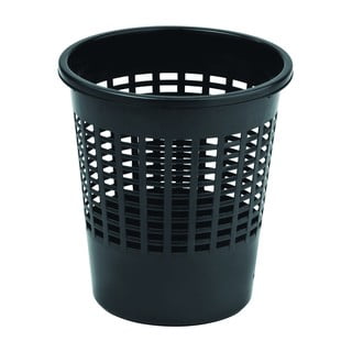 Coș de gunoi negru Curver, 10 l
