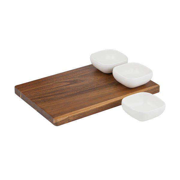 Set de servire alb 6 buc. din porțelan Essentials – Ladelle-image-2