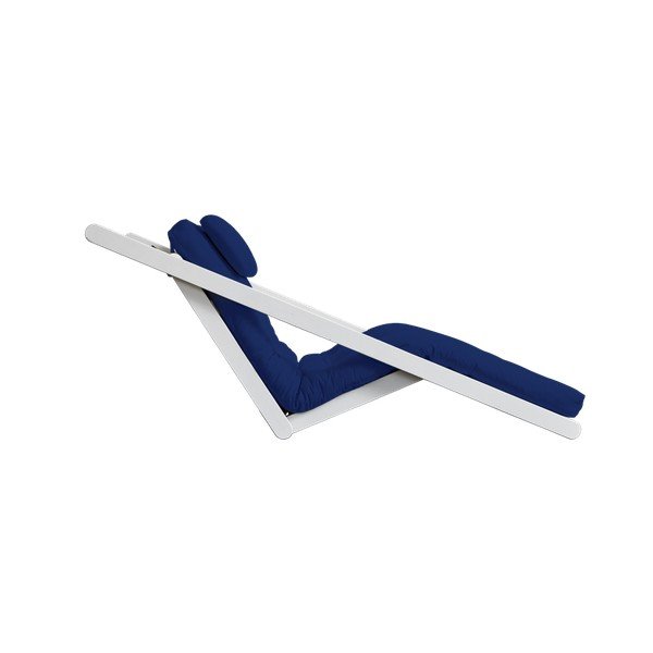 Șezlong extensibil Karup Figo White/Royal-image-4