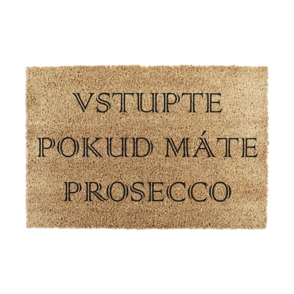 Covoraș de intrare din fibre de nucă de cocos 40x60 cm Prosecco – Artsy Doormats