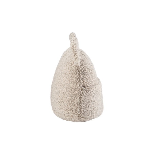 Pernă decorativă pentru copii maro deschis din țesătură bouclé Teddy Pouch – Wigiwama-image-1