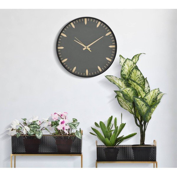 Ceas de perete Mauro Ferretti Elegant, ø 40 cm, gri-image-1