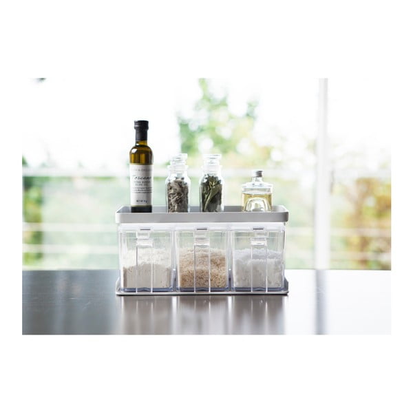 Recipiente 3 buc. pentru făină/pentru produse vrac Tower – YAMAZAKI-image-3