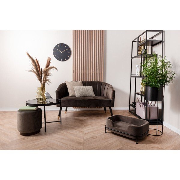 Pernă din bumbac PT LIVING Mesh, 45 x 45 cm, bej-alb-image-1