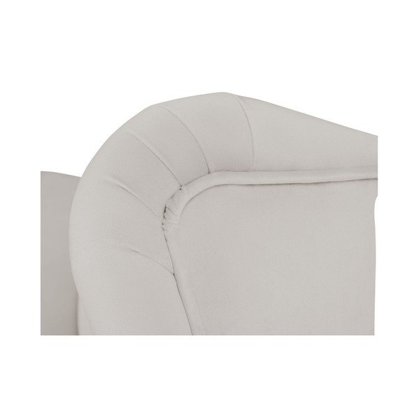 Scaun de bar Mazzini Sofas Roco, gri deschis-image-2