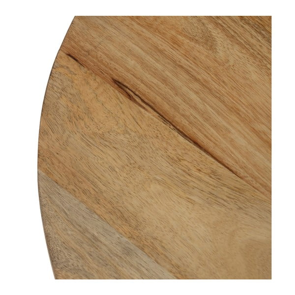 Măsuță de cafea în culoare naturală rotundă din lemn de mango ø 60 cm Mao – Ixia-image-4