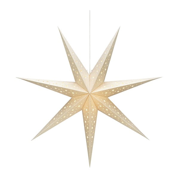 Decorațiune luminoasă de Crăciun crem suspendată Solvalla – Markslöjd