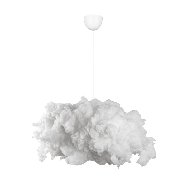 Lustră albă cu abajur textil Serenity – Opviq lights