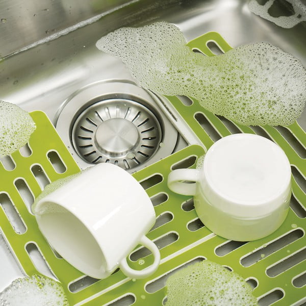 Protecții antiderapante pentru chiuvetă 2 buc. 28,5x28,5 cm Sink – Joseph Joseph-image-2