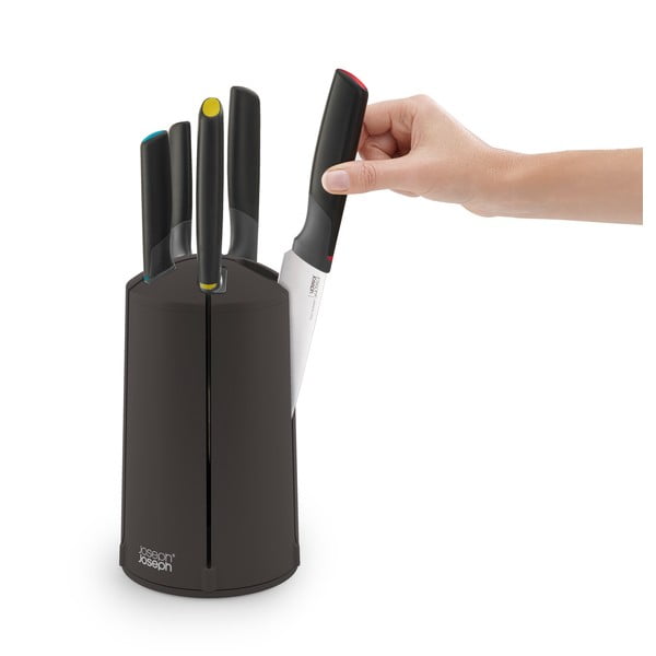 Set 5 cuțite cu suport rotativ Joseph Joseph Elevate-image-4