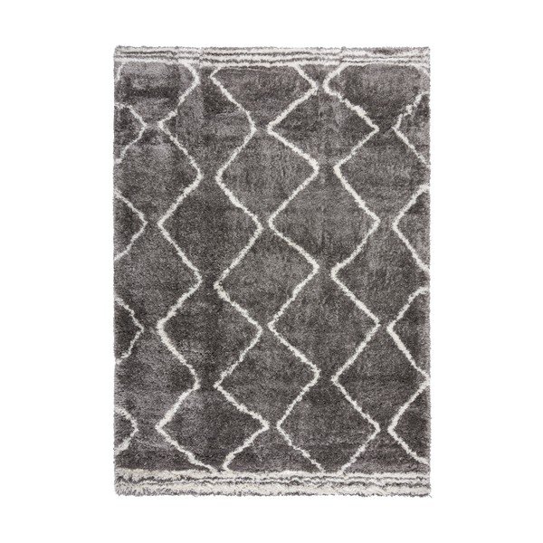 Covor gri 200x290 cm Riad Berber – Flair Rugs