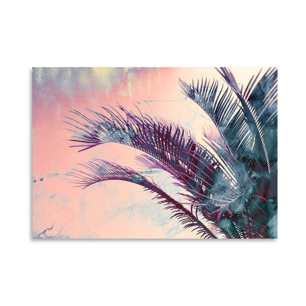 Poster Americanflat Pastel Palms, 30 x 42 cm