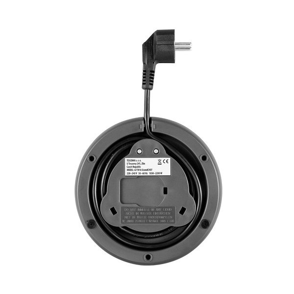 Ceainic electric argintiu din oțel inoxidabil 1.7 l GrandChef – Tescoma-image-3