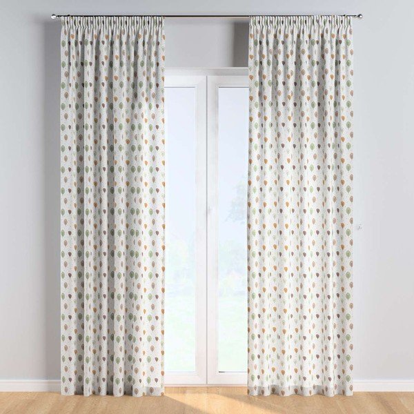 Draperie albă 260x130 cm Magic - Yellow Tipi-image-1