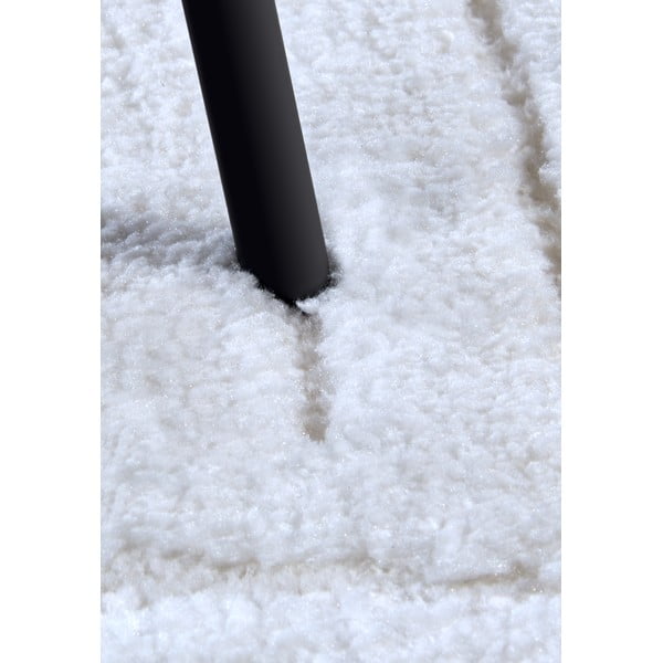 Covor alb rotund ø 160 cm Panglao New York White – Elle Decoration-image-3