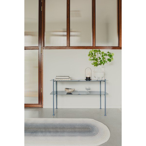 Etajeră albastru-deschis din metal 100x62 cm River – Zuiver-image-1